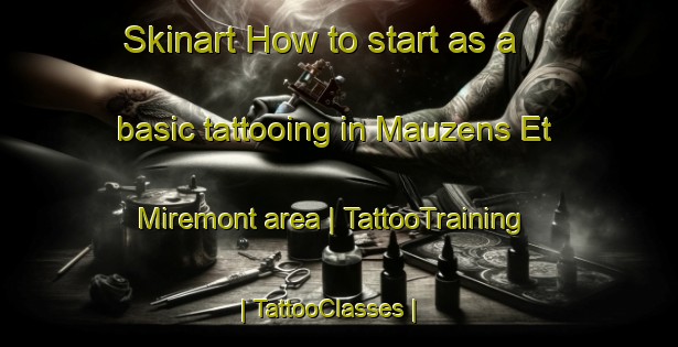 Skinart How to start as a basic tattooing in Mauzens Et Miremont area | TattooTraining | TattooClasses | SkinartTraining-France